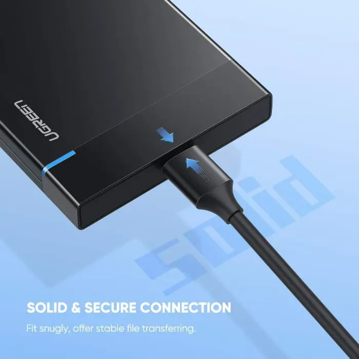Ugreen USB-C cable to Micro B 1m - polybag