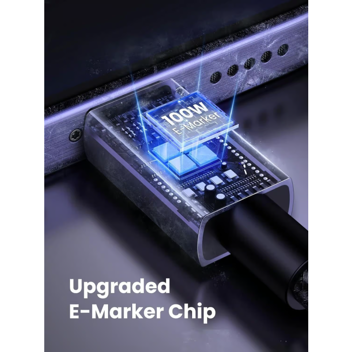 Ugreen USB-C on USB-C Cable 100W, 0.5m