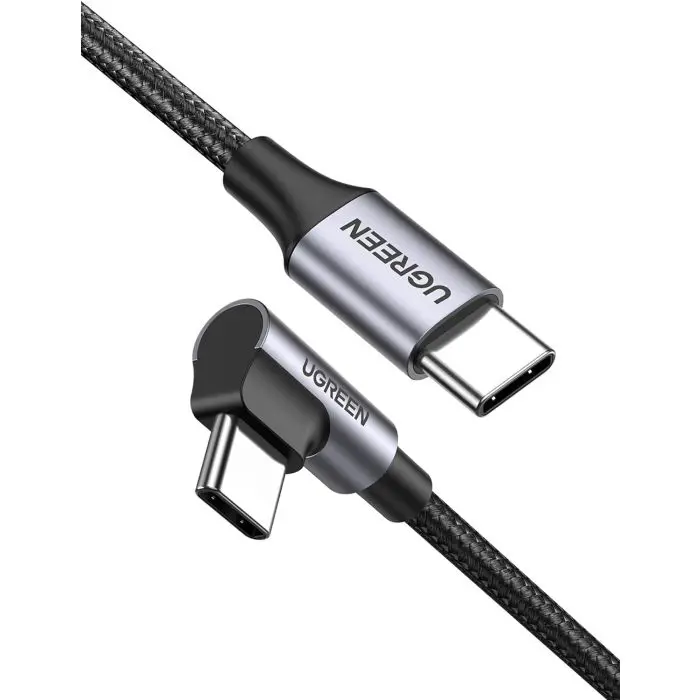 Ugreen USB-C to angled USB-C cable 60W 2M