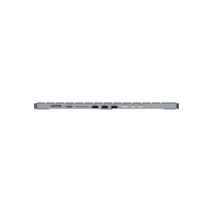 Unitek 9in1 USB hub HDMI 4K PD 100W keyboard