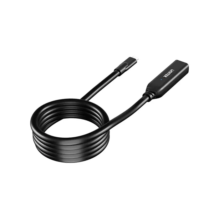 UNITEK EXTENSION CABLE USB-C 10GBPS, 5M, BLACK