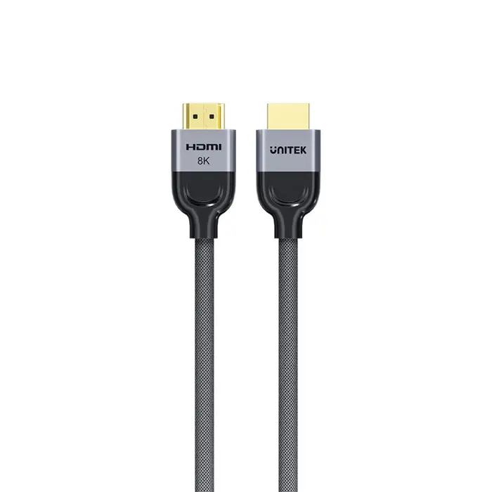 UNITEK HDMI CABLE 2.1 LUX BRAIDED NYLON, 3M