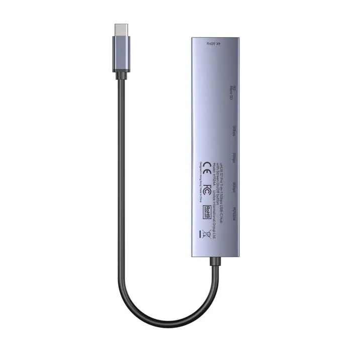 UNITEK HUB USB-C PD 100W HDMI 2.0 WITH ON/OFF