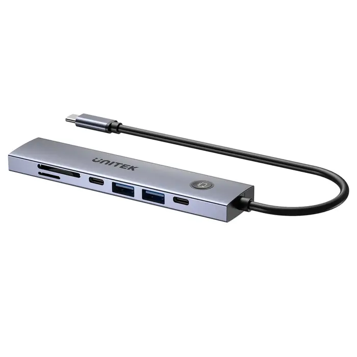 UNITEK HUB USB-C PD 100W HDMI 2.0 WITH ON/OFF