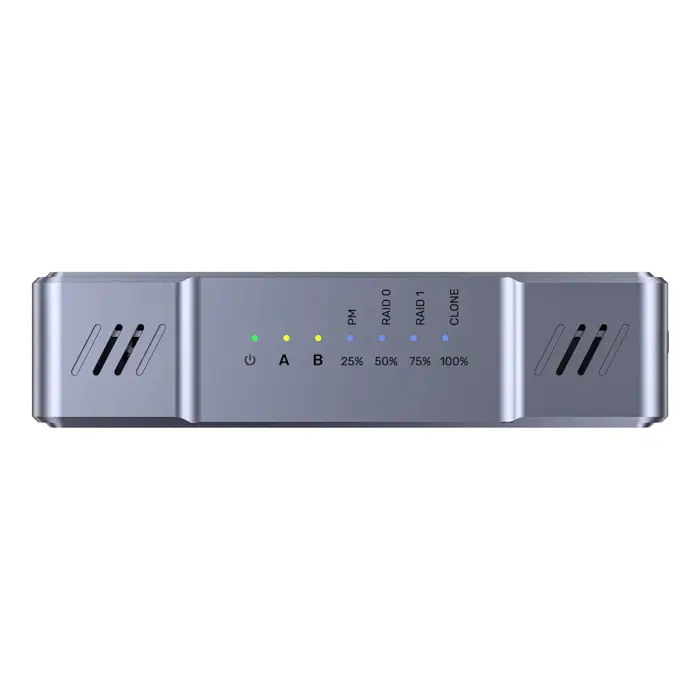 Unitek Kućište 2x M.2 20 Gb/s RAID0, RAID1 + klonowanie