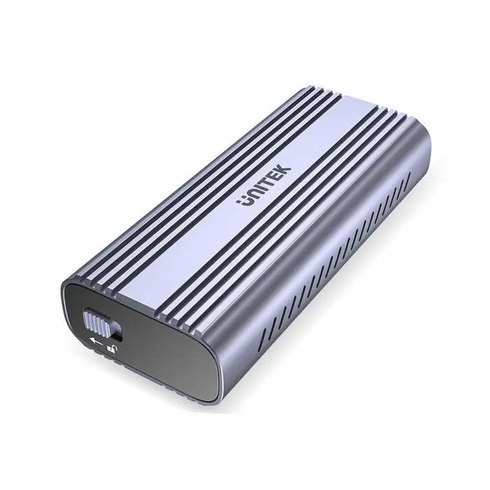 UNITEK S1226A storage drive enclosure SSD enclosure Black, Grey M.2