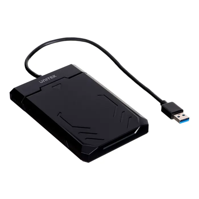 UNITEK Y-3036 storage drive enclosure 2.5" HDD/SSD enclosure Black