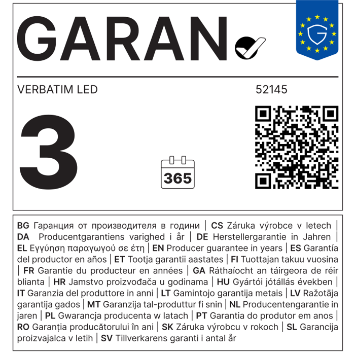 Verbatim LED žarulja/kapsula, G4, 1.5W, 85lm, 2700K