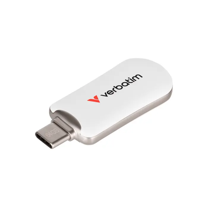 Verbatim Plectra USB-C Flash Drive 64GB, bijeli