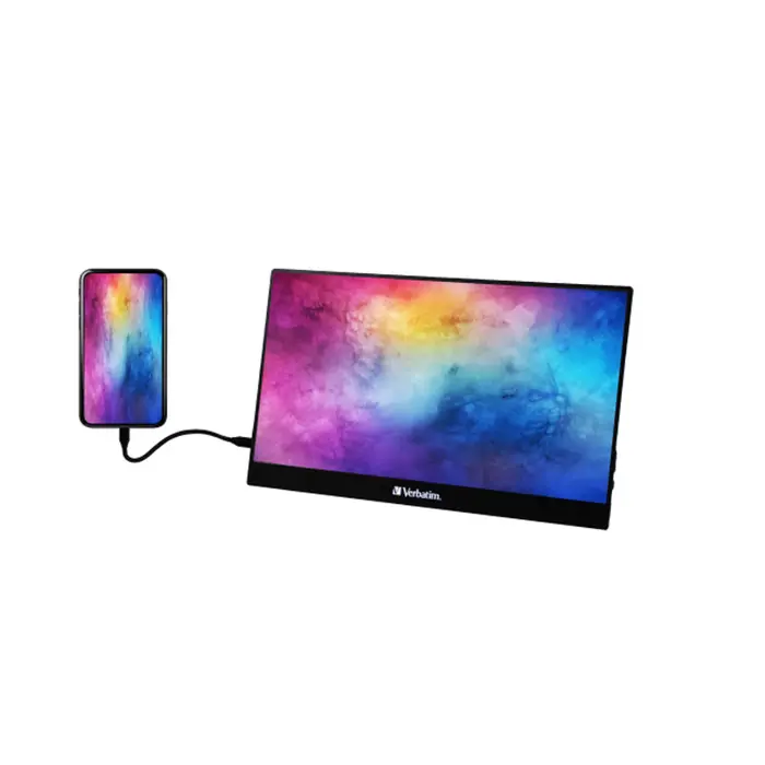 Verbatim PMT-17 prijenosni zaslon 17.3" 1920x1080 IPS, 16:9, Touch Panel, HDR, FreeSync, Low Blue Light, HDMIx1, USBx3