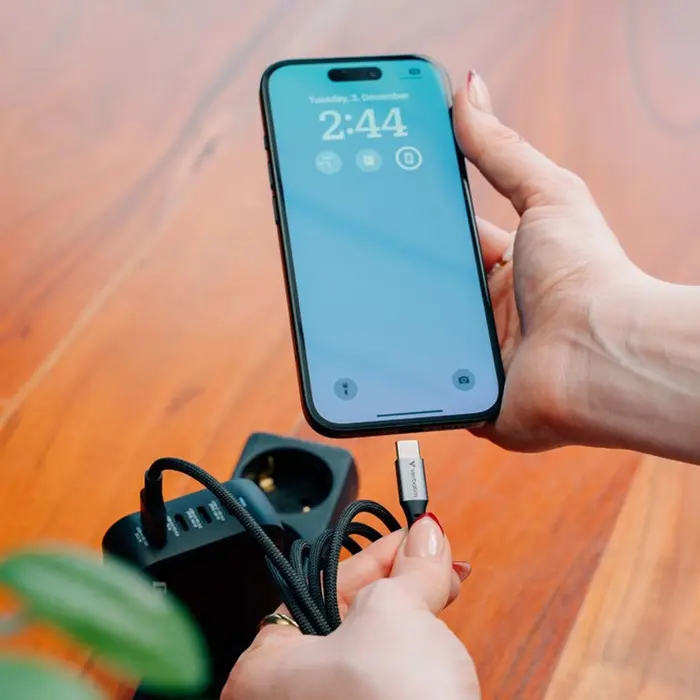 Verbatim Sync & Charge kabel USB-C na USB-C 60W 120 cm