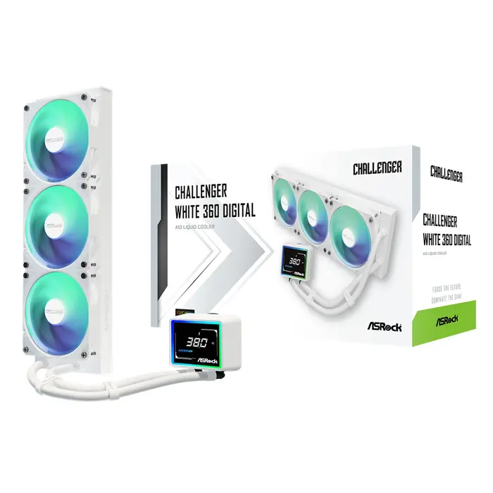 Vodeno ASRock Challenger White 360 Digital, white