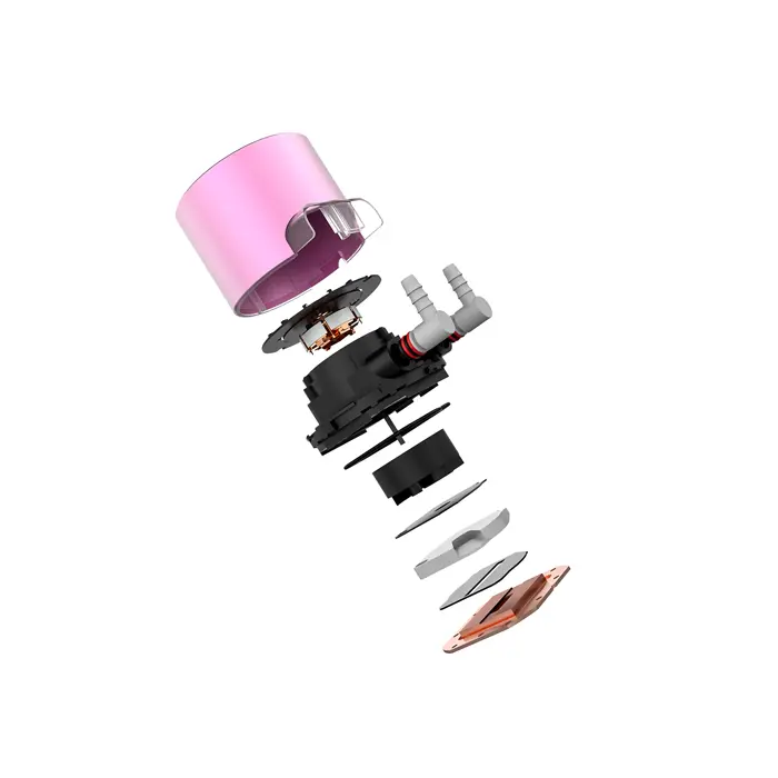 Vodeno ID-Cooling PinkFlow 240 Diamond Edition, pink