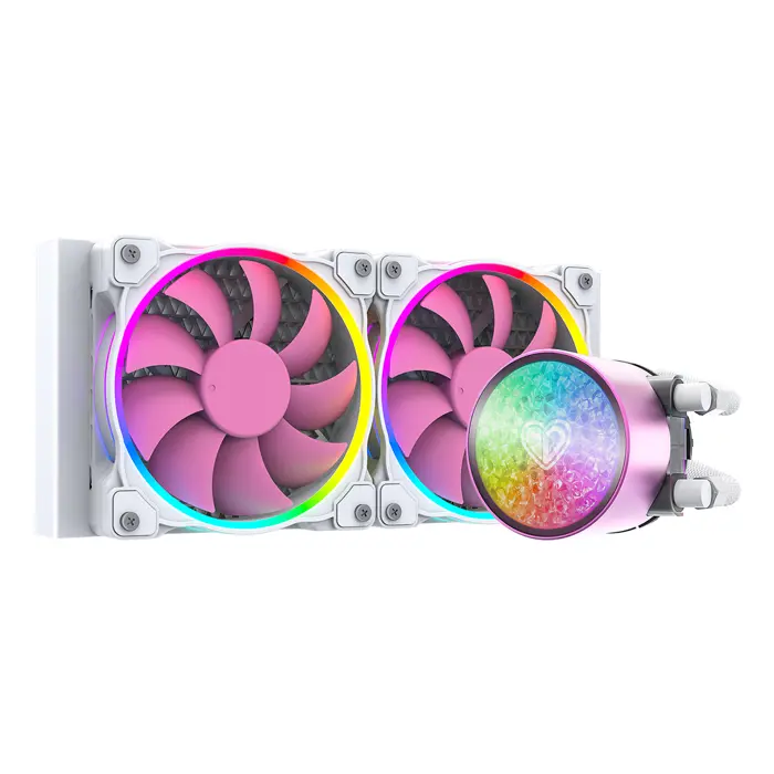 Vodeno ID-Cooling PinkFlow 240 Diamond Edition, pink