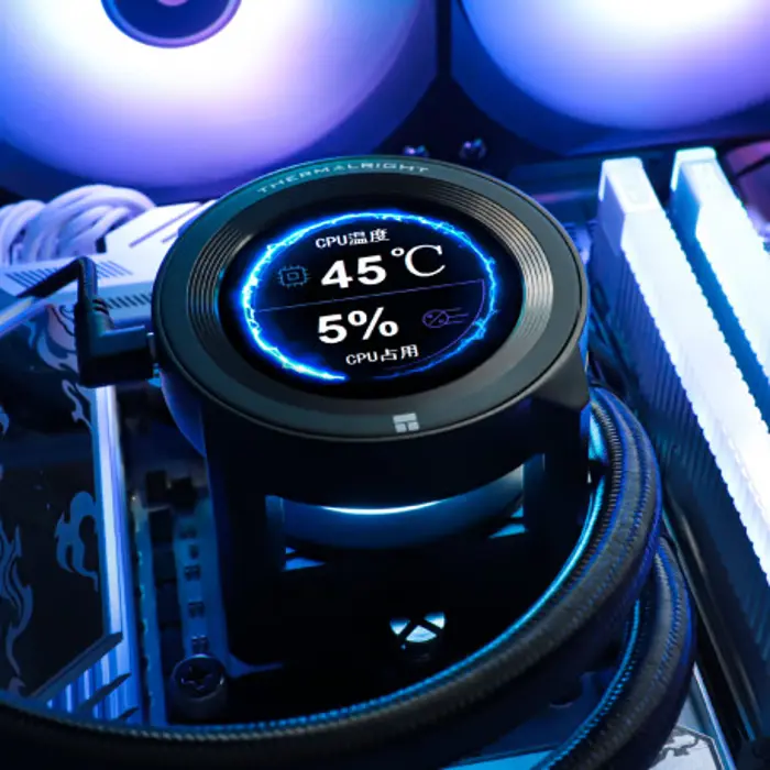 Vodeno Thermalright Core Vision 360, black, ARGB