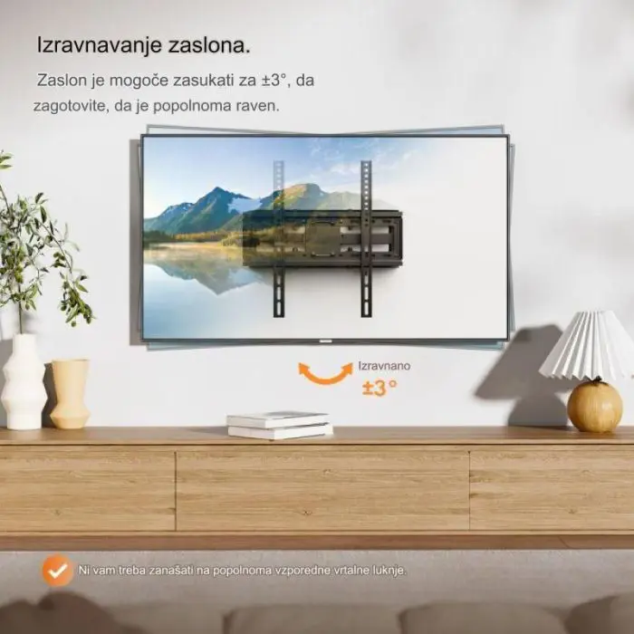 VonHaus 23-56 '' folding TV wall bracket up to 45kg