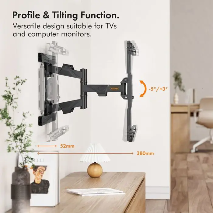 VonHaus 37-70 "tilting wall bracket up to 45kg