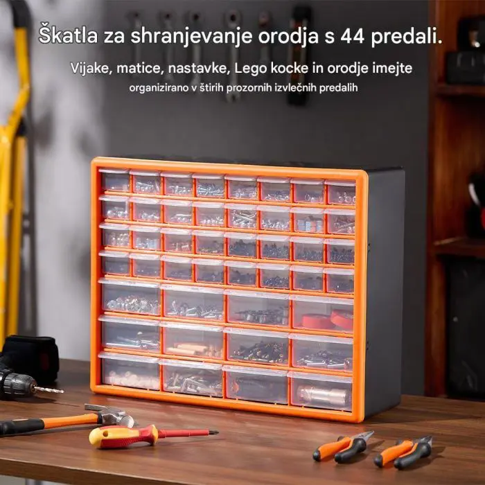 VonHaus 44-piece organizer 16x50x39cm