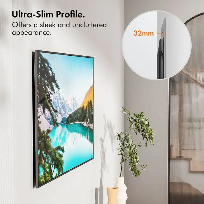 VonHaus 60-100 '' fixed TV wall mount up to 100kg