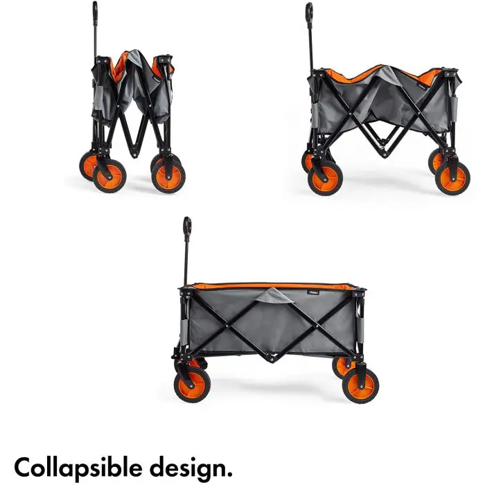 VonHaus folding camping trolley up to 70kg