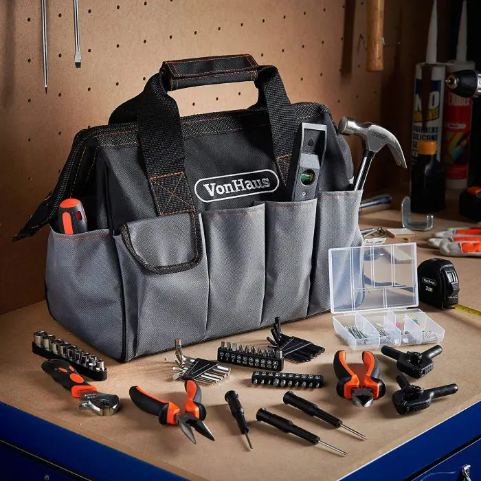 VonHaus tool bag - 92 piece set