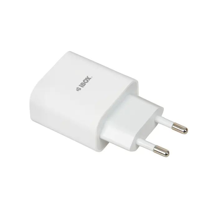 Wall charger iBOX C-37 GaN PD20W, white