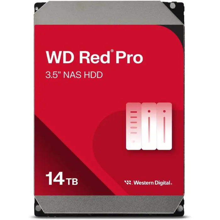 WD 14TB Red Pro 3,5" SATA 6Gb/s 7200rpm 512MB HDD disk