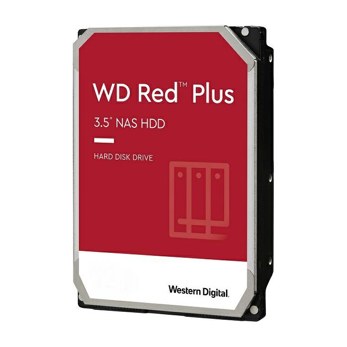 WD Red Plus WD40EFPX 4TB, 3,5", 256MB, 5400 rpm