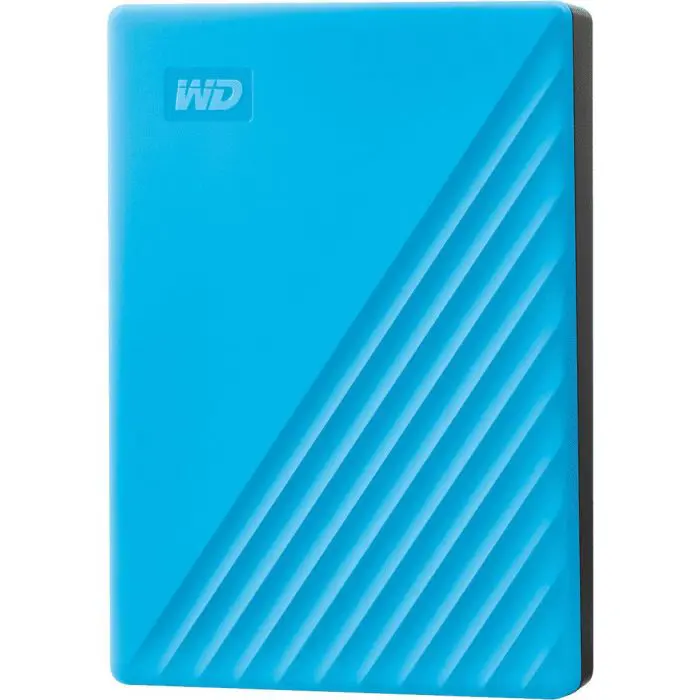 WD My Passport 6TB USB 3.2, blue