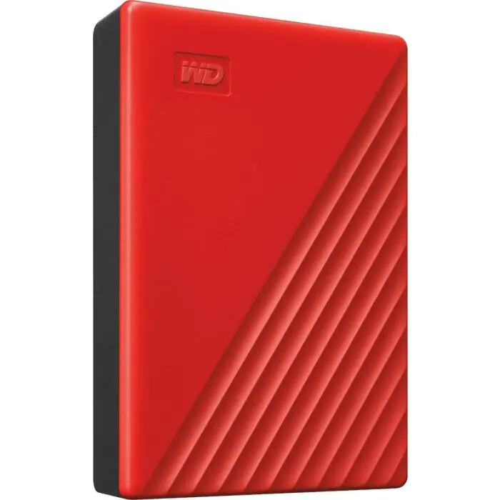 WD My Passport 6TB USB 3.2, red
