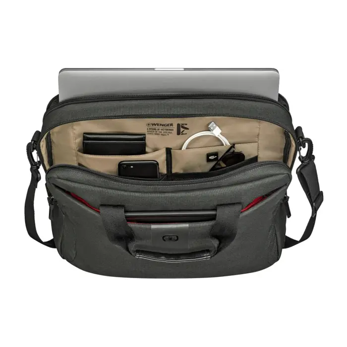 Wenger torba MX ECO Brief, 16" Laptop Briefcase, Charcoal