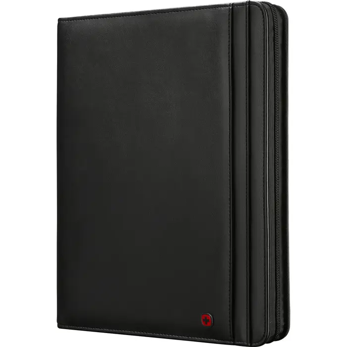 Wenger Venture, black bag, writing case with zipper