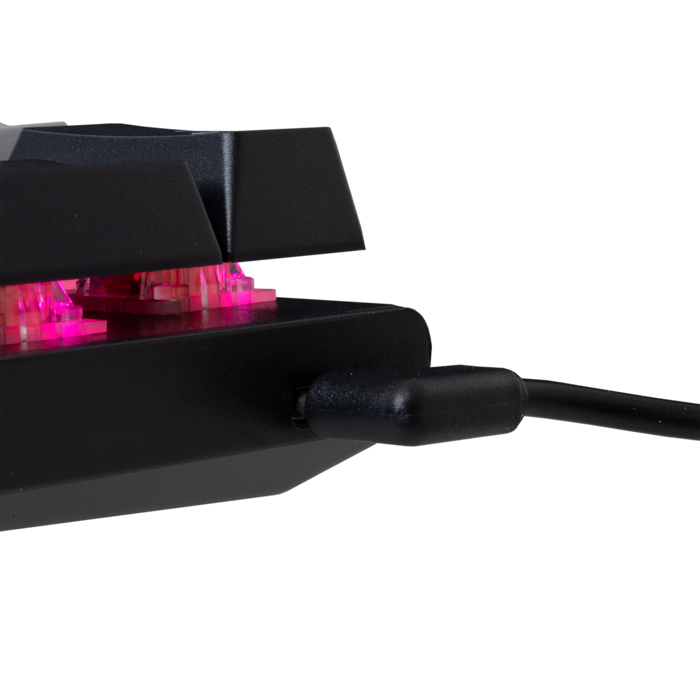 WHITE SHARK gaming tipkovnica GK-002712V2 WAKIZASHI-2 sivo/crna crv.sw.