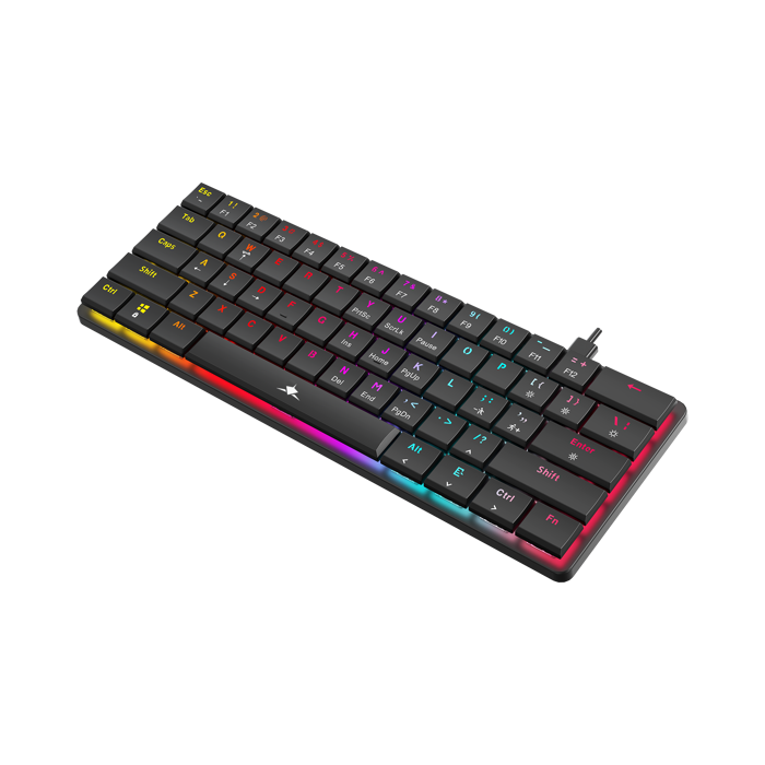 WHITE SHARK gaming tipkovnica GK-006121 NAGAMAKI crna pl.sw. US