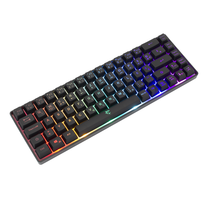 WHITE SHARK gaming tipkovnica GK-2201 RONIN crna US