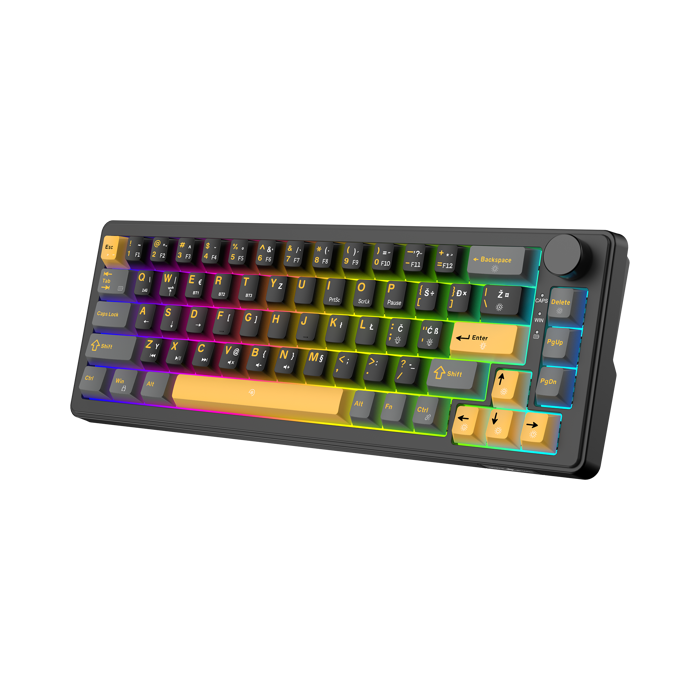 WHITE SHARK PL tipkovnica GK-009152 EXCALIBUR-M HR crna
