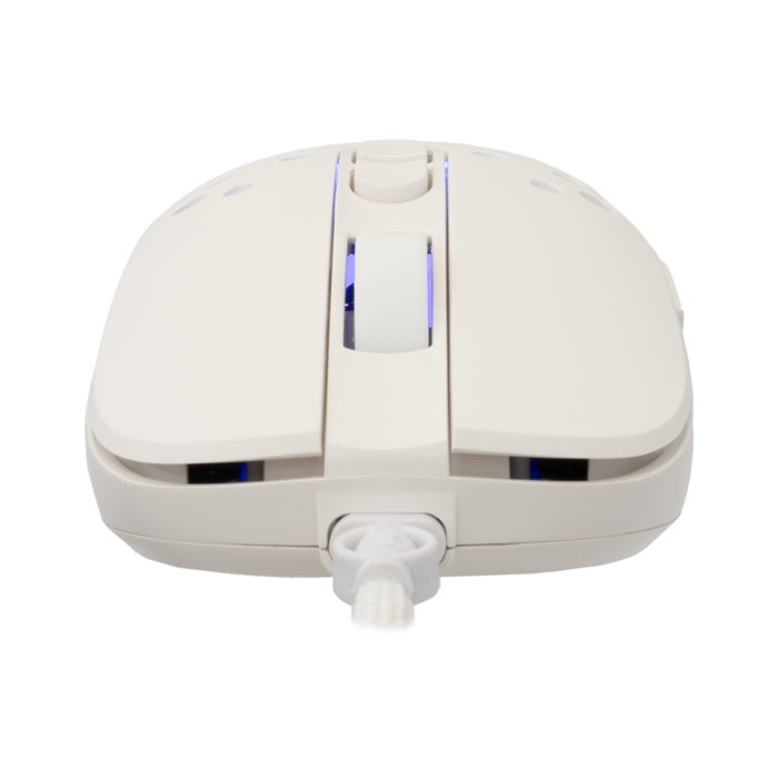 WHITE SHARK RGB gaming miš GM-9004 TRISTAN bijeli 12.800dpi