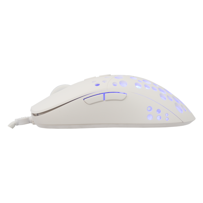 WHITE SHARK RGB gaming miš GM-9004 TRISTAN bijeli 12.800dpi