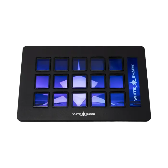 WHITE SHARK STREAM DOCK WSD-100 QILAUT 15 tipki crni