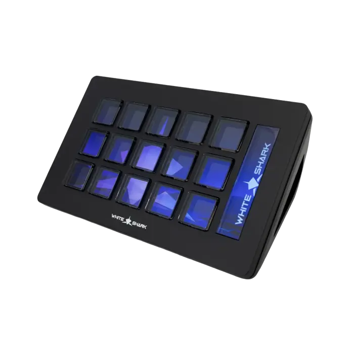 WHITE SHARK STREAM DOCK WSD-100 QILAUT 15 tipki crni