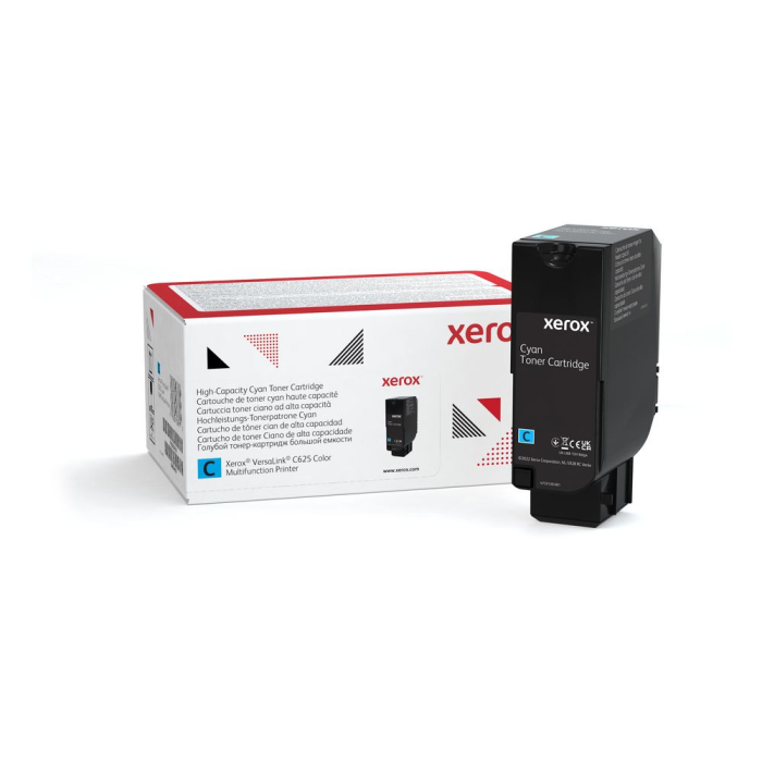 Xerox Hi-cap cyan toner for 16k pages C625