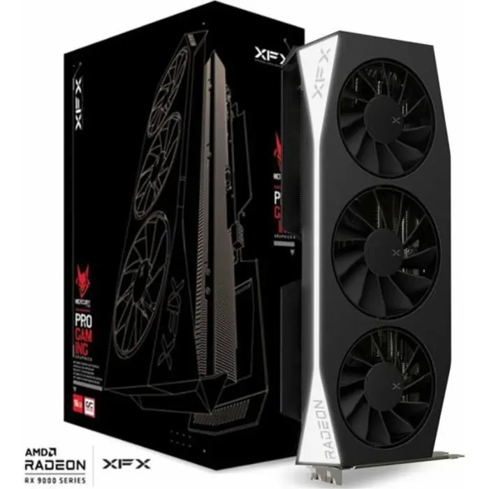 XFX Mercury AMD Radeon RX 9060 XT OC Gaming Edition 16GB