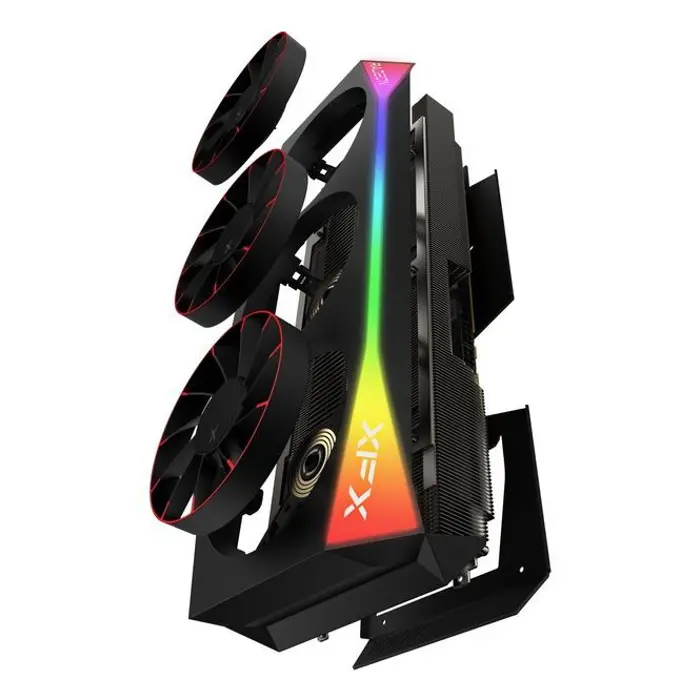 XFX Mercury Radeon RX 9070 XT OC Magnetic Air Edition RGB AMD 16 GB GDDR6