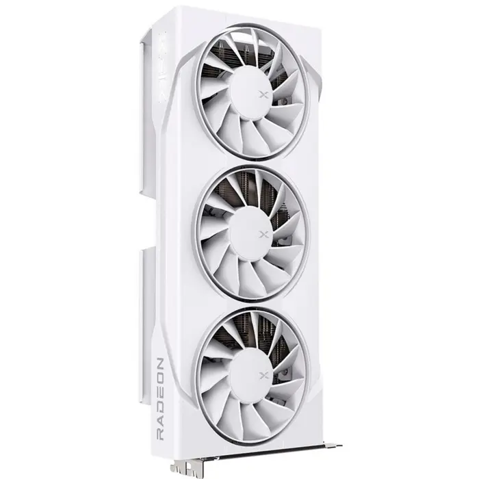 XFX Radeon RX 9060 XT Swift OC Triple Fan, graphics card white, RDNA4, GDDR6, 2x DisplayPort, 1x HDMI 2.1