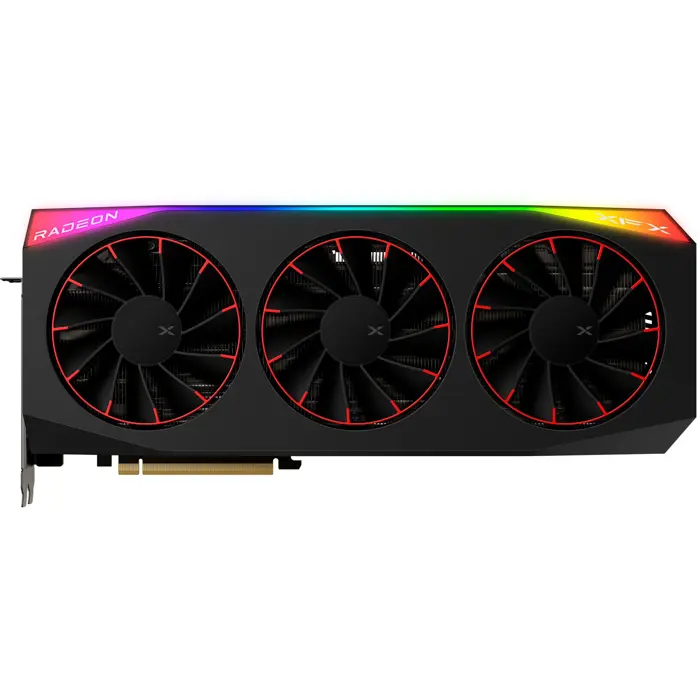XFX Radeon RX 9070 XT OC Mercury RGB Magnetic Air, graphics card black, RDNA4, GDDR6, 3x DisplayPort, 1x HDMI 2.1