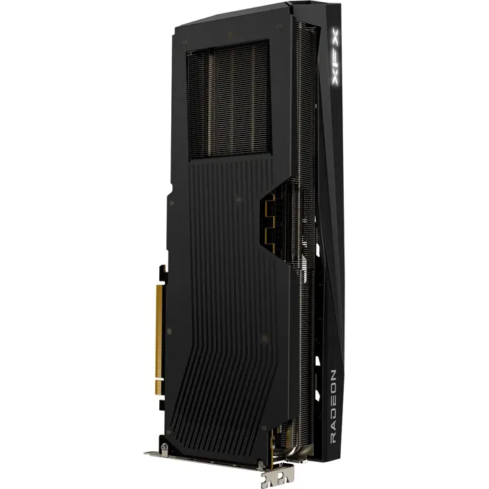 XFX Radeon RX 9070 XT Quicksilver, graphics card black, RDNA4, GDDR6, 3x DisplayPort, 1x HDMI 2.1