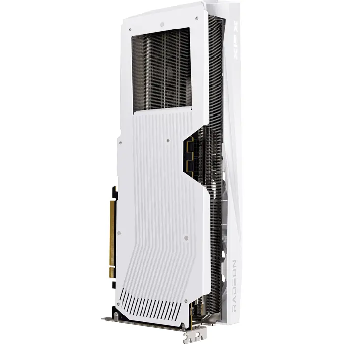 XFX Radeon RX 9070 XT Quicksilver, graphics card white, RDNA4, GDDR6, 3x DisplayPort, 1x HDMI 2.1