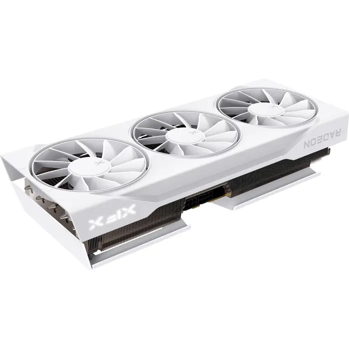 XFX Radeon RX 9070 XT Swift, graphics card white, RDNA4, GDDR6, 3x DisplayPort, 1x HDMI 2.1