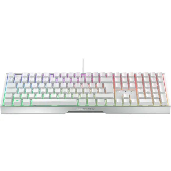 XTRFY MX 3.1 (white/silver, DE layout, Cherry MX2A Brown)