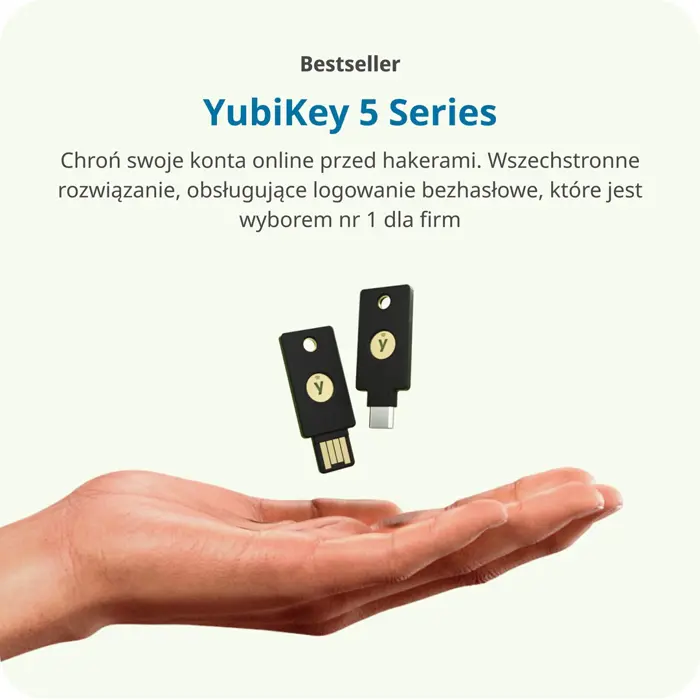 Yubico YubiKey 5 NFC - sikkerhedsnogle